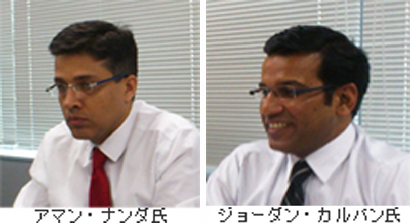 ジョーダン・カルバン氏/アマン・ナンダ氏